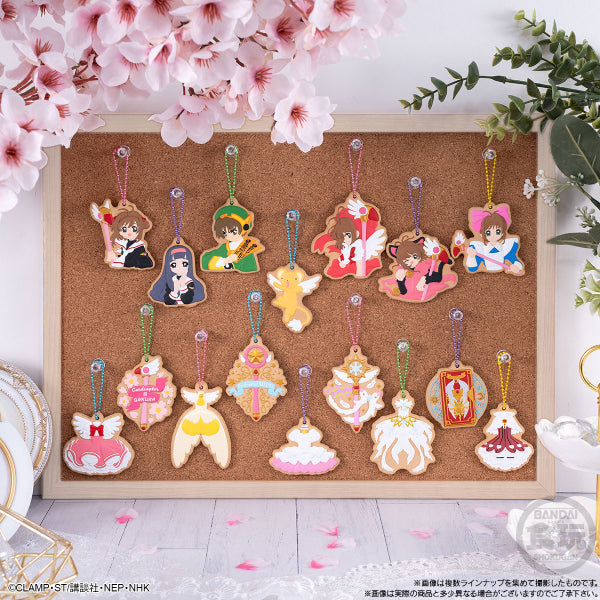 CARD CAPTOR SAKURA COOKIE CHARMCOT W/O GUM (box of 14) 百變小櫻 鎖匙扣 吊飾 掛飾