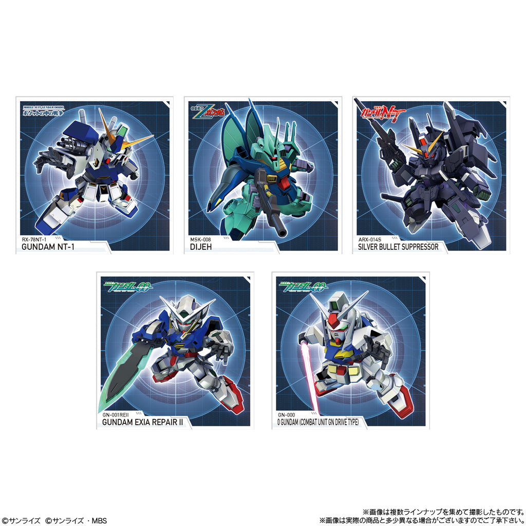 SD GUNDAM G GENERATION ETERNAL SNACKS 02 (pack of 10) SD 機動戰士高達 G世代永恆 零食貼紙 02