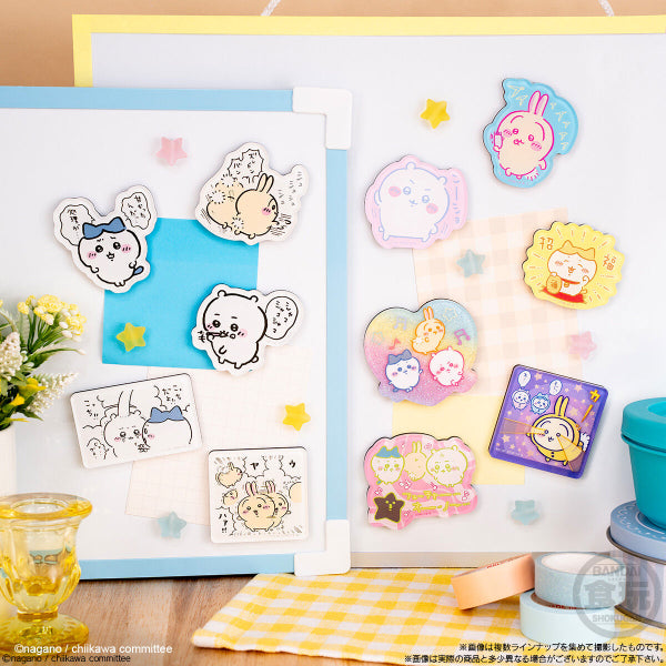 SOMETHING SMALL AND CUTE CHARACTER MAGNETS 3 W/O GUM (box of 14 packs) ちいかわ 小可愛 吉伊卡哇 Chiikawa Chikawa 磁石 磁鐵 磁石貼