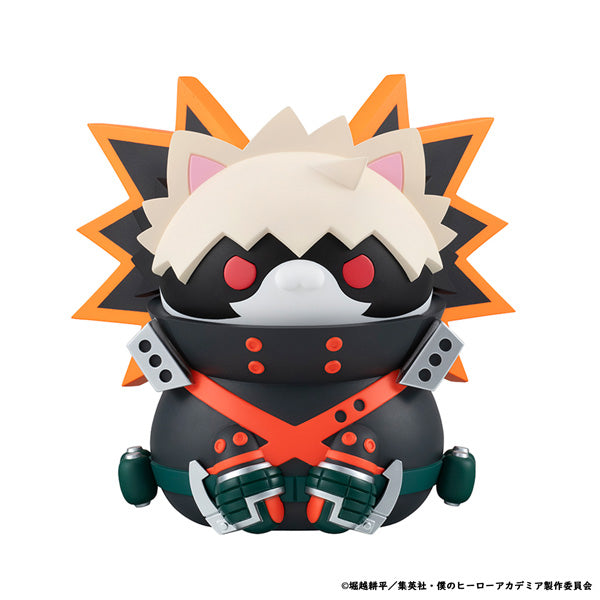 MEGA CAT PROJECT My Hero Academia Nyanto! The Big Heroaca Cats Series Midoriya & Bakugo & Todoroki set [with gift]