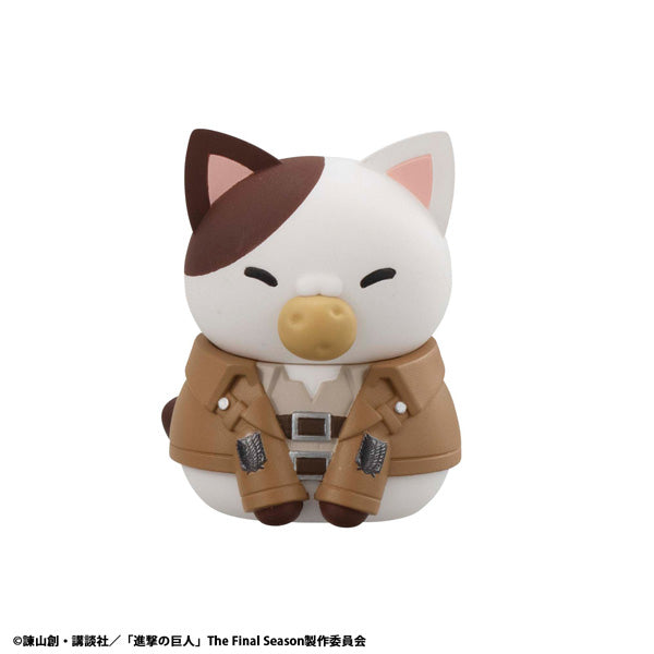 MEGA CAT PROJECT Attack on Titan Attack on Tinyan Gathering Scout Regiment danyan！(set of 8) (2026 Jan Resale ver.) 進擊的巨人