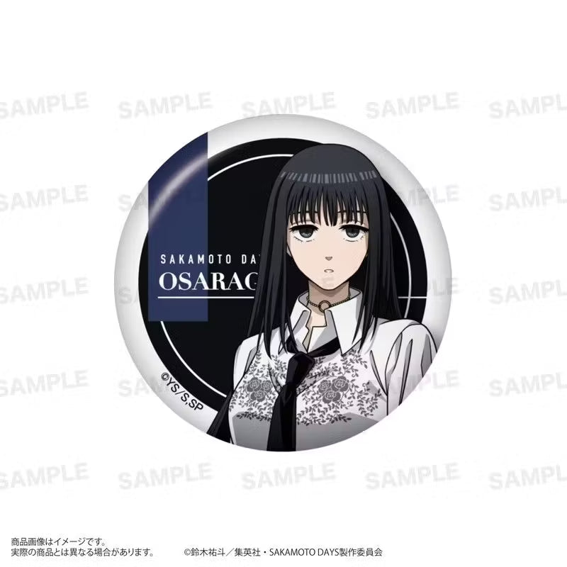 SAKAMOTO DAYS Trading Can Badge (Mode Fashion Ver.) (set of 6) 坂本 日常 襟章