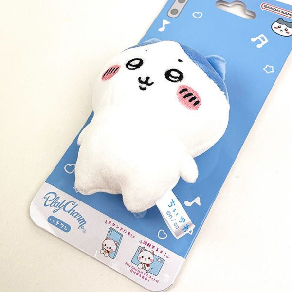 Chikawa Play Charm Smartphone Stand Mascot - (Chiikawa / Usagi / Hachiware / Momonga / Kurimanju / Shisa / Rakko) ちいかわ 小可愛 吉伊卡哇 Something Small and Cute 手機掛飾 nuigurumi (2025 JUN ver.)