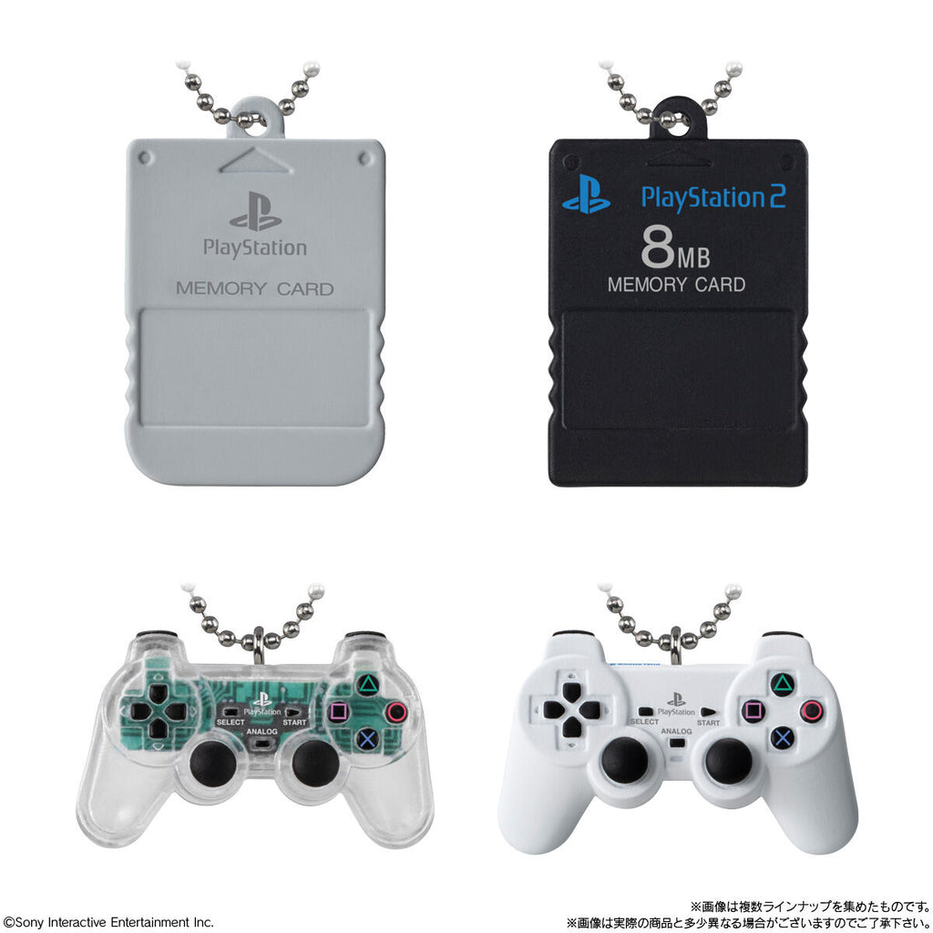 PlayStation MINIATURELY CHARM WITH BISCUIT (pack of 10) 匙扣 吊飾