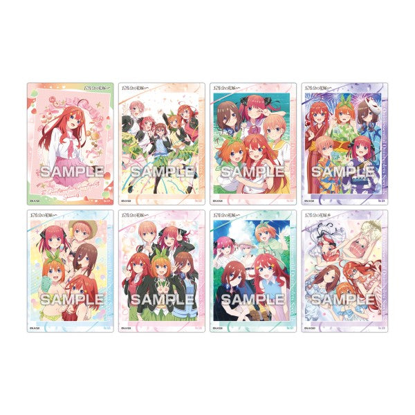 The Quintessential Quintuplets Clear Card Collection Gum 4 (pack of 16) 五等分的新娘 收藏卡