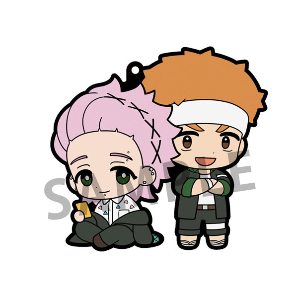 Rubber Mascot Buddycolle WIND BREAKER (set of 6) 防風少年 防風鈴