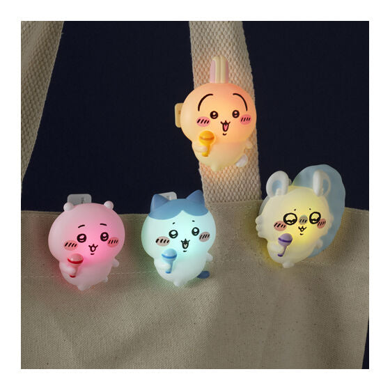 CHIIKAWA LIGHT UP CLIP (set of 4) 小可愛 吉伊卡哇 扭蛋