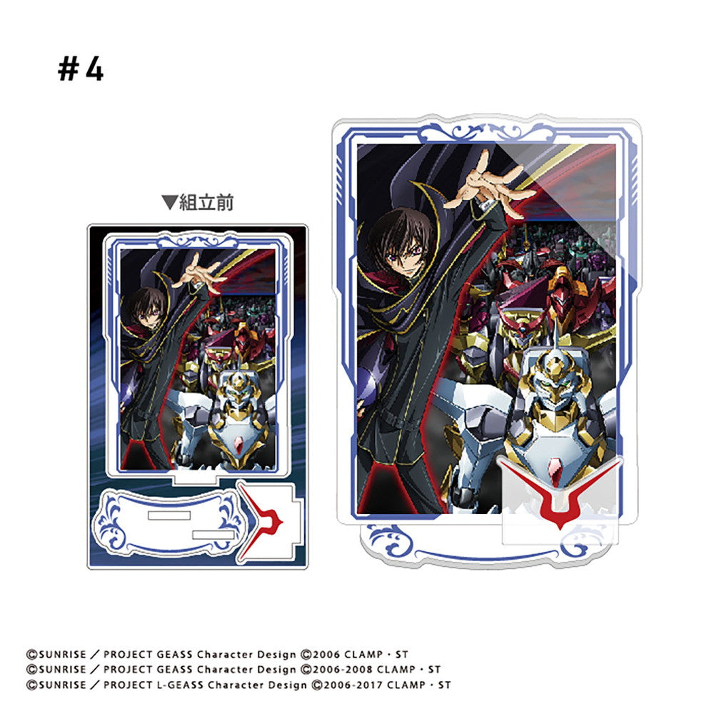 Code Geass Poster Art Acrylic Stand (box of 10) 叛逆 的 魯魯修 立牌