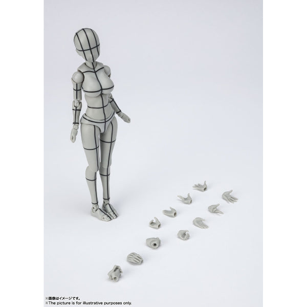 S.H.Figuarts BODY CHAN -KENTARO YABUKI- WIRE FRAME (Gray Color Ver.) (2024 July Resale ver.) SHF 矢吹健太朗 素體