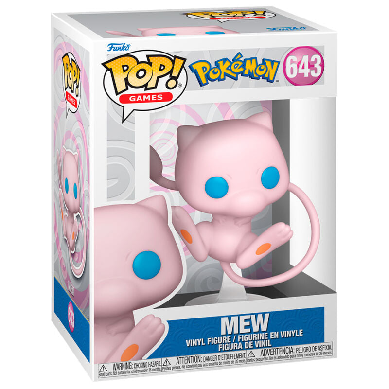 Pop Games Pokemon - Mew 寵物小精靈 寶可夢 夢夢 夢幻