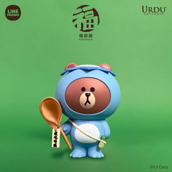 Urdu - Fukuheya Good Luck Brown Series 2 (box of 6) 福部屋 狸貓 河童 Line Friends