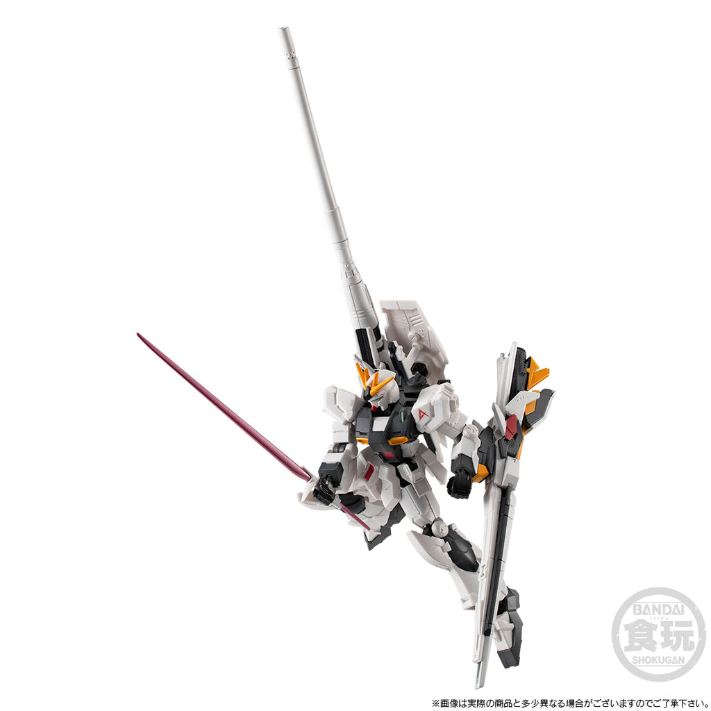 MOBILE SUIT GUNDAM G-FRAME FA ν GUNDAM (LONG RANGE FIN FUNNEL & HYPER MEGA BAZOOKA LAUNCHER) W/O GUM 機動戰士