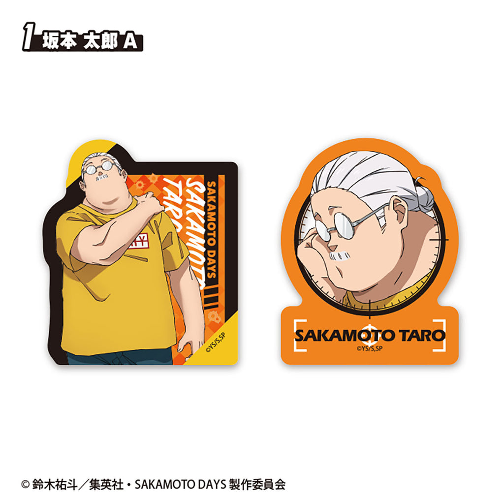 SAKAMOTO DAYS W Die-cut Clear Stickers (set of 15) 坂本日常