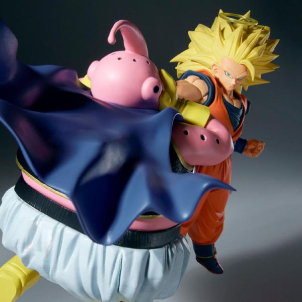 [MATCH MAKERS] DRAGON BALL Z SUPER SAIYAN 3 SON GOKU VS MAJIN BUU 龍珠 孫悟空 魔人 布歐