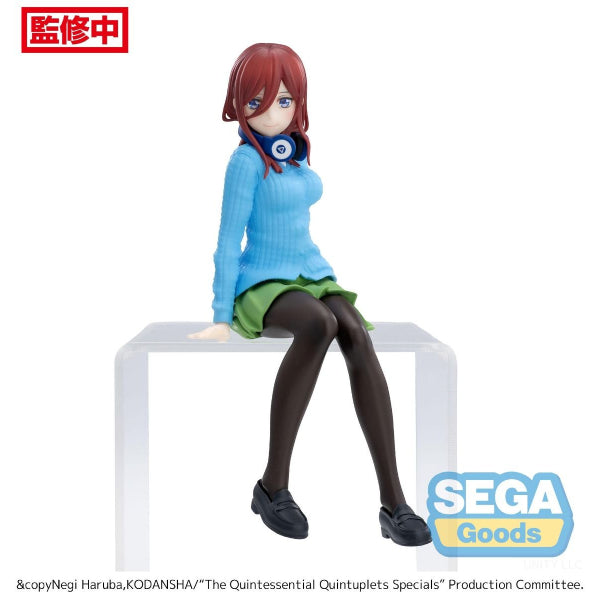 The Quintessential Quintuplets Specials PM Perching Figure Miku Nakano GOTOUBUN GOTOBUN 五等分的新娘 中野三玖 SIT