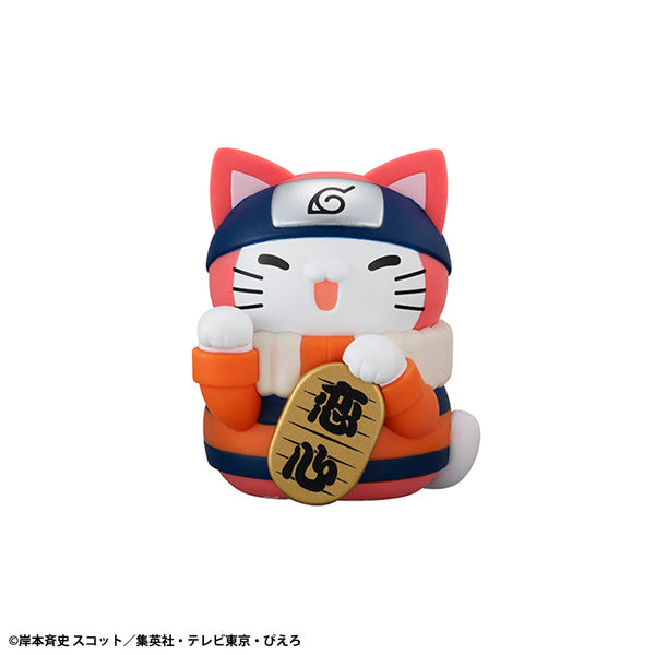 MEGA CAT PROJECT NARUTO  Nyaruto！Colorful FORTUNE CAT (Set of 6) 火影忍者 貓