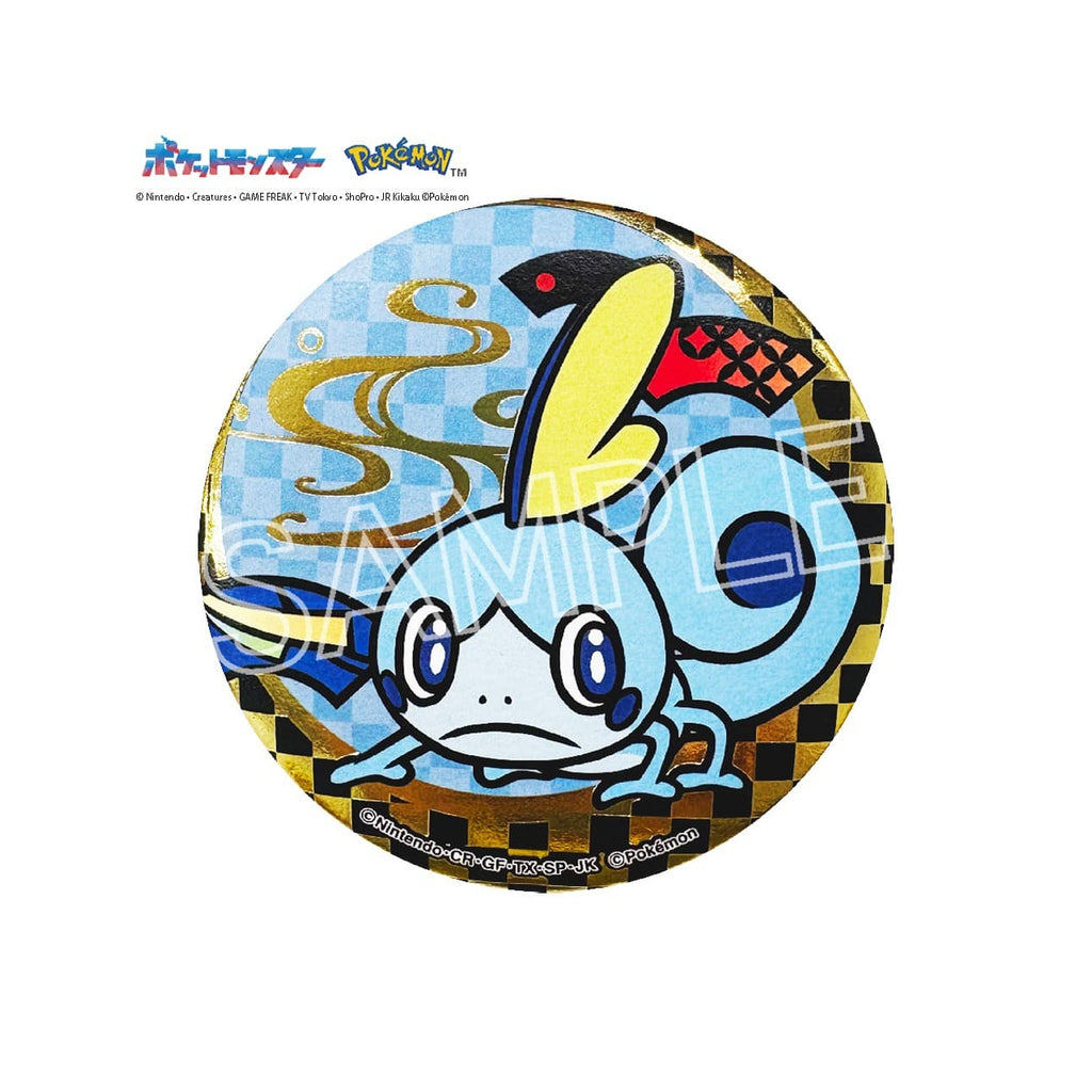 Pokemon Paper Cutting Series Foil Stamped Can Badge A (set of 5) 寵物小精靈 寶可夢 比卡超 襟章