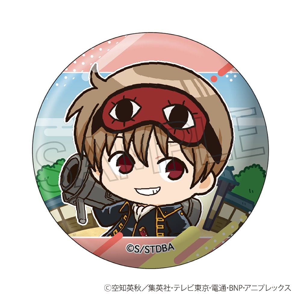 Gintama Vignette Can Badge (set of 8) 銀魂 襟章