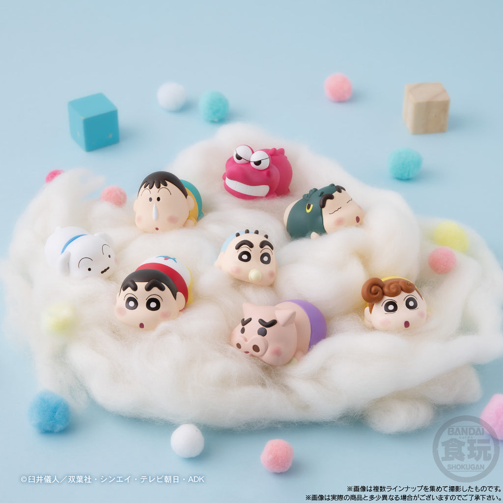 MOCCHIRI KORORIN♪CRAYON SHINCHAN W/O GUM (set of 8) 蠟筆小新 野原新之助