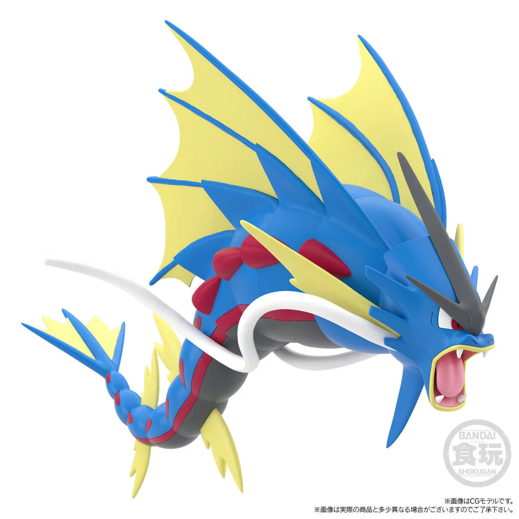 POKÉMON SCALE WORLD KALOS REGION MEGA GYARADOS W/O GUM 寵物小精靈 寶可夢 卡洛斯地區 MEGA 暴鯉龍