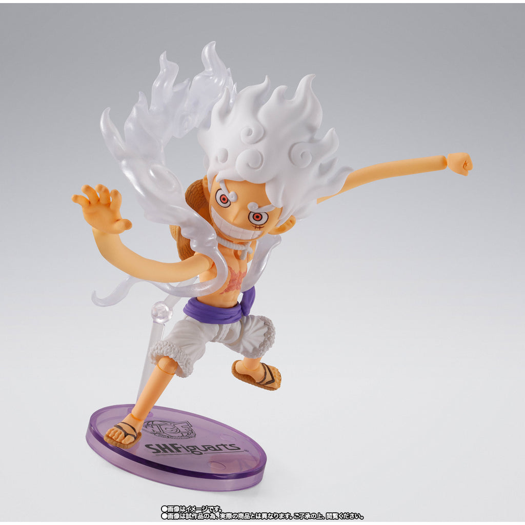 S.H.Figuarts World Collectable Figure × S.H.Figuarts MONKEY D. LUFFY -GEAR 5- 海賊王 路飛 SHF