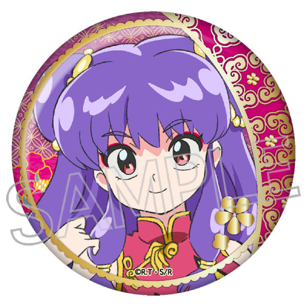Ranma 1/2 Foil-stamped badge (set of 8) 亂馬 襟章 徽章