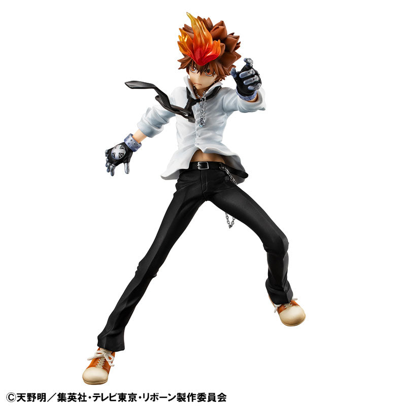 G.E.M. Series Katekyo Hitman Reborn! Tsunayoshi Sawada & Kyoya Hibari & Reborn set 家庭教師 澤田綱吉 雲雀恭彌 利邦