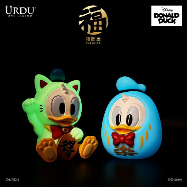 Urdu - Disney Fukuheya Lucky Series S4 - Donald Duck & Scrooge McDuck (box of 8) 迪士尼 唐老鴨 史高治 福部屋招財貓