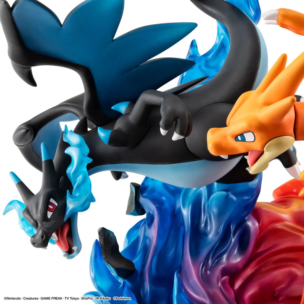 G.E.M.EX Series Pokémon - Mega Charizard X & Mega Charizard Y