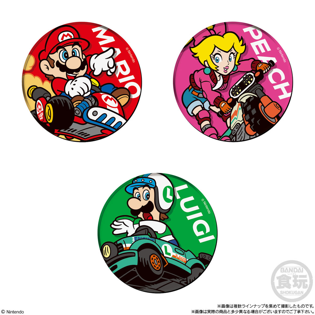 MARIO KART WORLD CHARACTER MAGNET W/O GUM (pack of 14) 瑪利歐 瑪利奧賽車世界 磁貼
