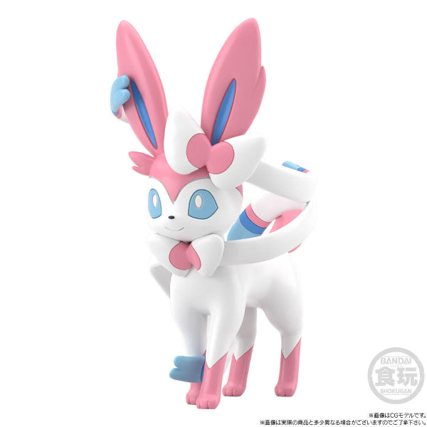 POKEMON SCALE WORLD PALDEA REGION PENNY & SYLVEON W/O GUM  寵物小精靈 寶可夢  牡丹 仙子伊貝 帕底亞地區