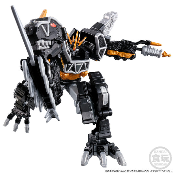 MINIPLA KAMITSUKI GATTAI KYORYUZIN DARK ver. & STEGOTCHI & DORIKERA W/O CANDY 獸電戰隊 強龍神 暗黑 劍針龍 鑽角龍