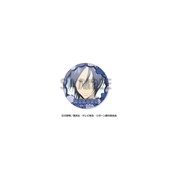 Katekyo Hitman Reborn! Rokudo Mukuro Selection Can Badge Set 家庭教師 襟章 六道 骸