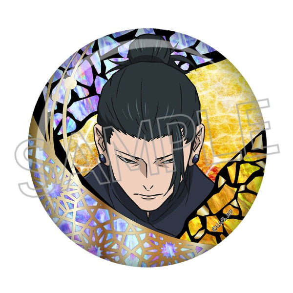 Twinkle Jujutsu Kaisen - Raden Style Series Gilding Can Badge (set of 6) 咒術迴戰 襟章 螺鈿風 五條悟 夏油傑