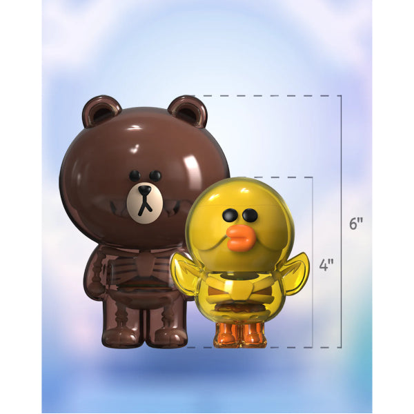Funny Anatomy LINE Friends - (Brown / Sally) 解剖 (熊大 / 莎莉)