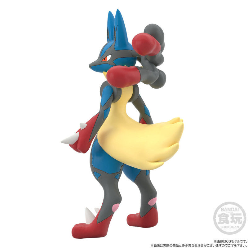 POKÉMON SCALE WORLD KALOS REGION KORRINA & MEGA LUCARIO W/O GUM 寵物小精靈 寶可夢 卡洛斯地區 可爾妮 & MEGA 路卡利歐