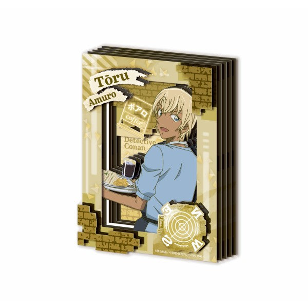 SA-M34 Detective Conan PAPER SHADOW ART mini - Toru Amuro 名偵探柯南 安室透