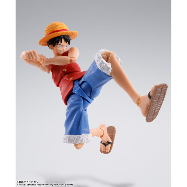 S.H.Figuarts MONKEY.D.LUFFY -ROMANCE DAWN- 海賊王 路飛 SHF