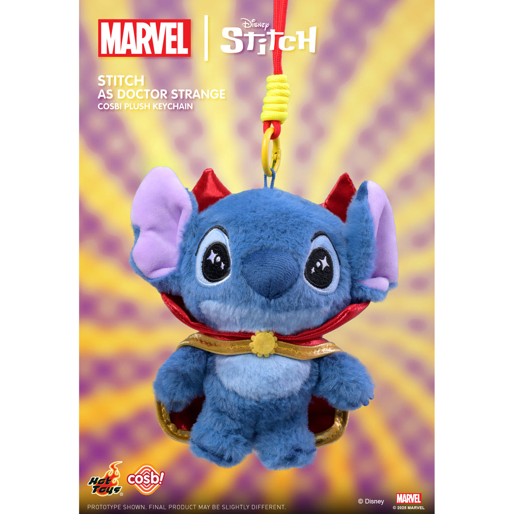 Marvel Stitch - Cosbi Plush Keychain Collection (box of 6) 史迪仔 史迪奇 扮嘢小魔星