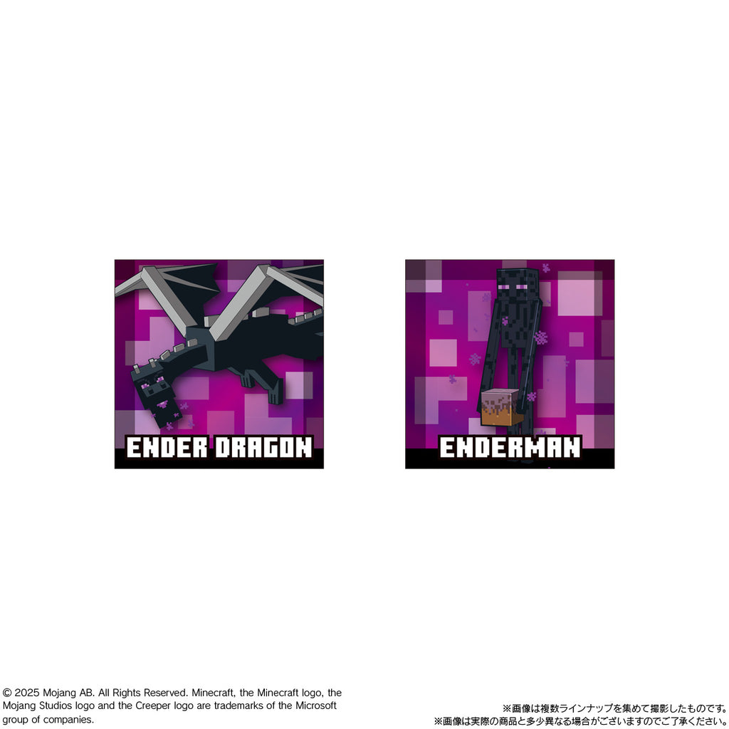 MINECRAFT Twin Wafers (pack of 20) 我的世界 當個創世神 麥塊 貼紙 食玩