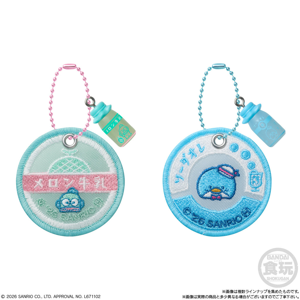 SANRIO CHARACTERS MILK CAPS SHEER CHARM & CHOCO BOLO (pack of 10) 三麗鷗