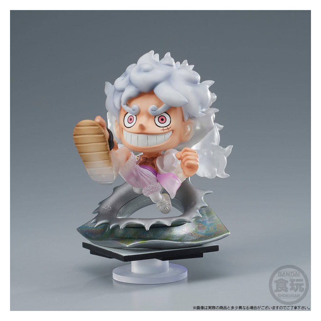 NIFORMATION FIGURE (MONKEY D. LUFFY / SHANKS / BUGGY / MARSHALL D. TEACH) W/O GUM  海賊王 路飛 撒古斯 巴奇 黑胡子