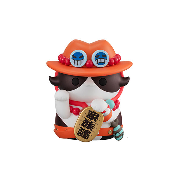 MEGA CAT PROJECT ONE PIECE Nyan Piece Nyan！ !  Beckoning cat LUCKY CAT PIRATES (set of 6) 招財海盜喵 海賊王