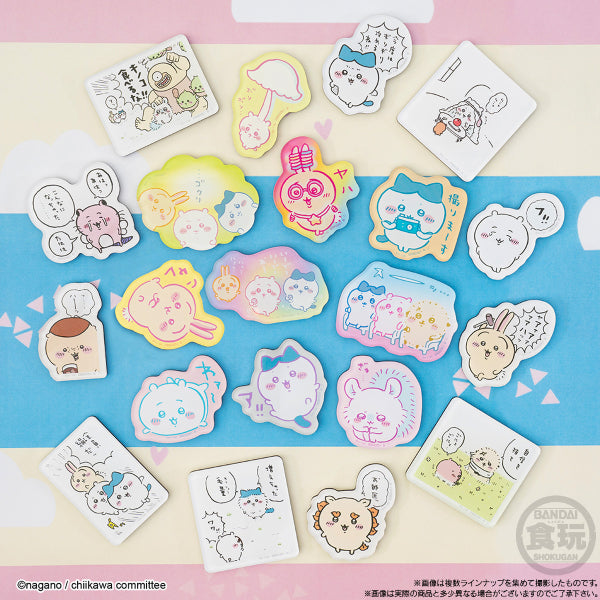 SOMETHING SMALL AND CUTE CHARACTER MAGNETS W/O GUM (box of 14 packs) Chiikawa ちいかわ 小可愛 吉伊卡哇 磁貼