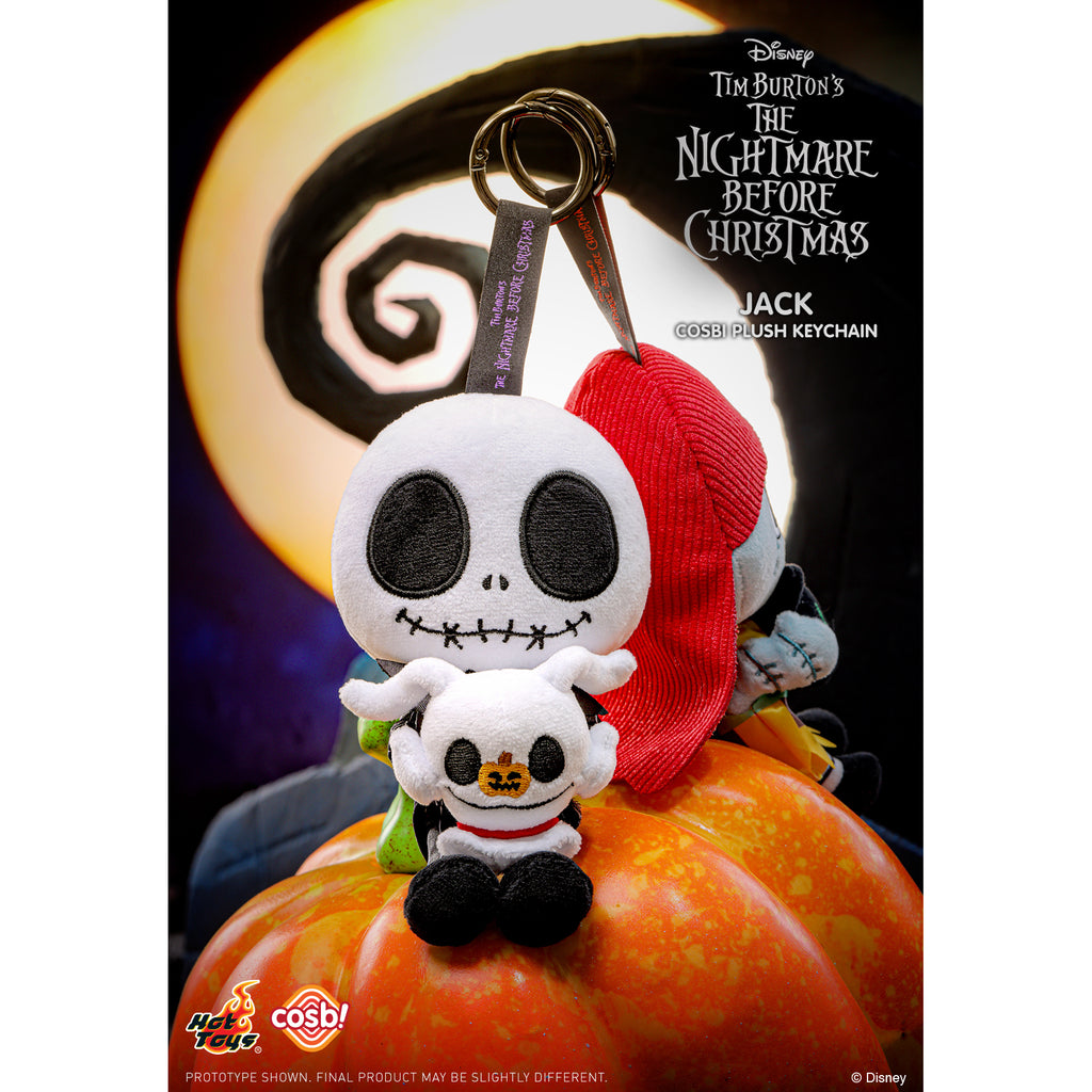 Hot Toys - The Nightmare Before Christmas Cosbi Plush Keychain Collection (set of 6) 怪誕城之夜 傑克
