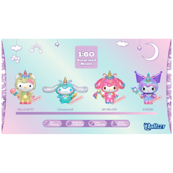 Sanrio Model Kit Unicorn Series (Hello Kitty / Cinnamoroll / My Melody / Kuromi) 獨角獸