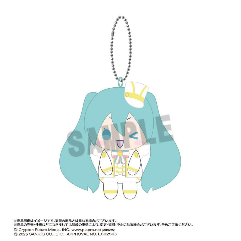 Hatsune Miku × Cinnamoroll Osuwari Club Plush Mascot (box of 6) 三麗鷗 玉桂狗 初音 未來