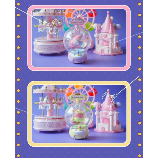 Sanrio characters Capsule Machine (set of 6) 夾公仔機