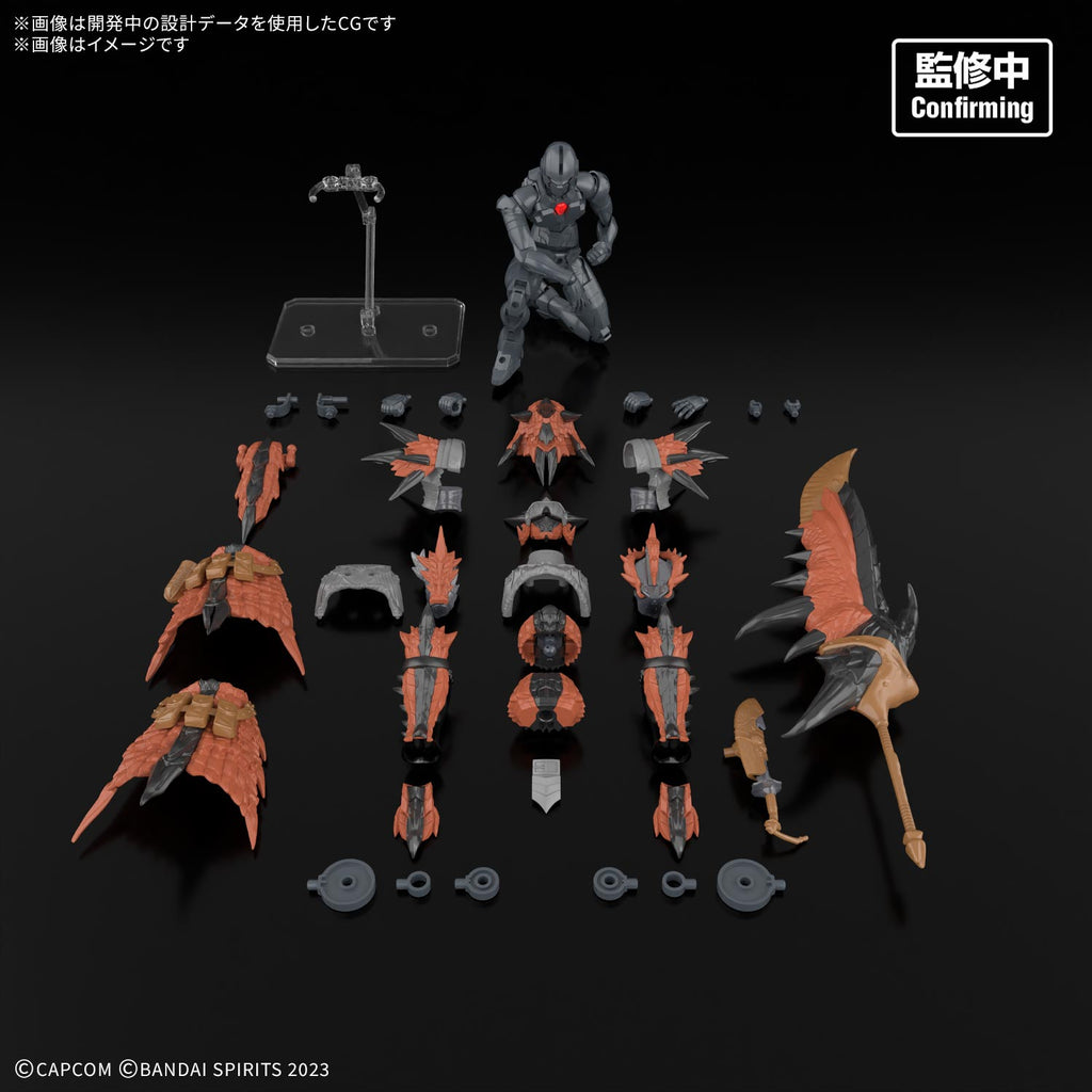 30MF MONSTER HUNTER WILDS RATHALOS EQUIPMENT - RATHALOS SERIES 幻想 戰記 魔物 獵人