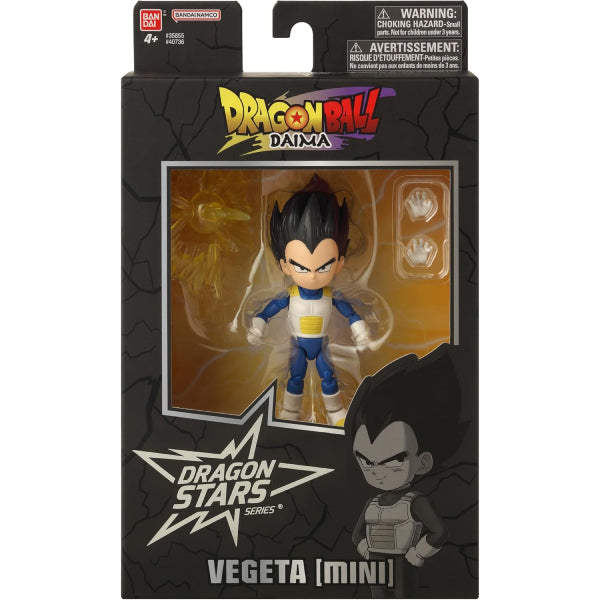 DRAGON STARS POSEABLE FIGURE - VEGETA MINI [DAIMA VER.] 龍珠 比達 大魔